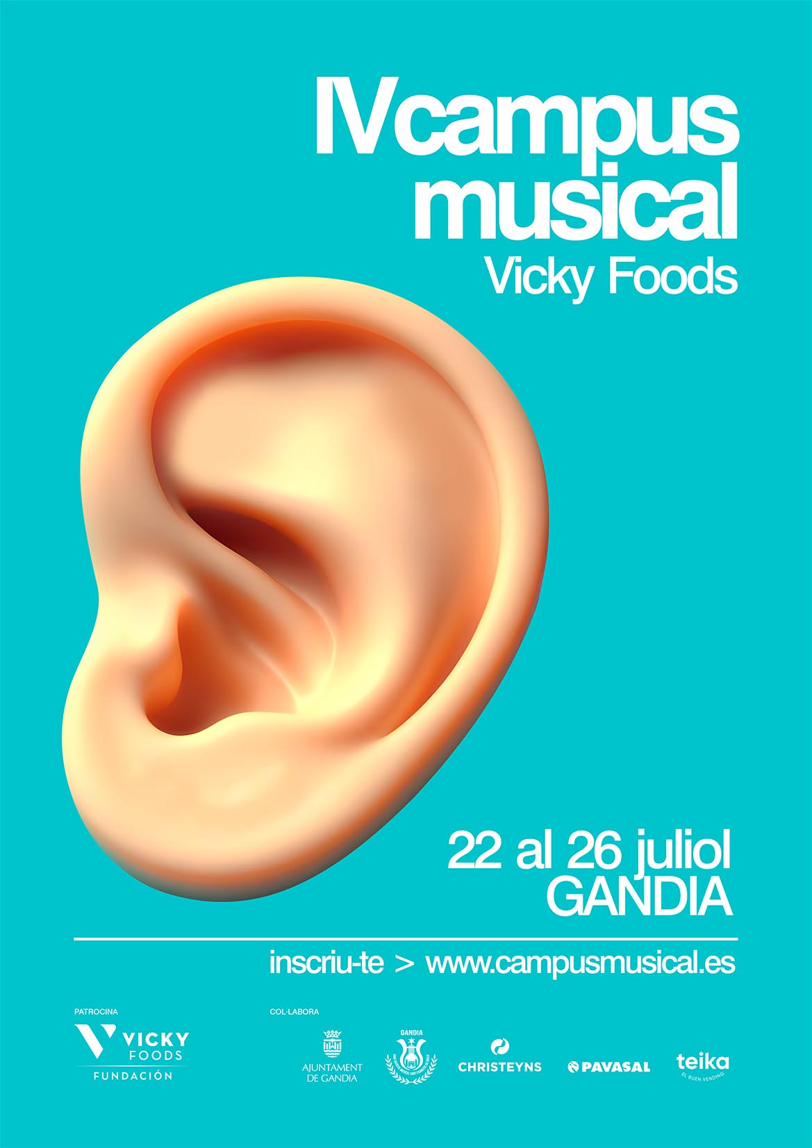 Campaña Form-Art-e IV CAMPUS MUSICAL VICKY FOODS